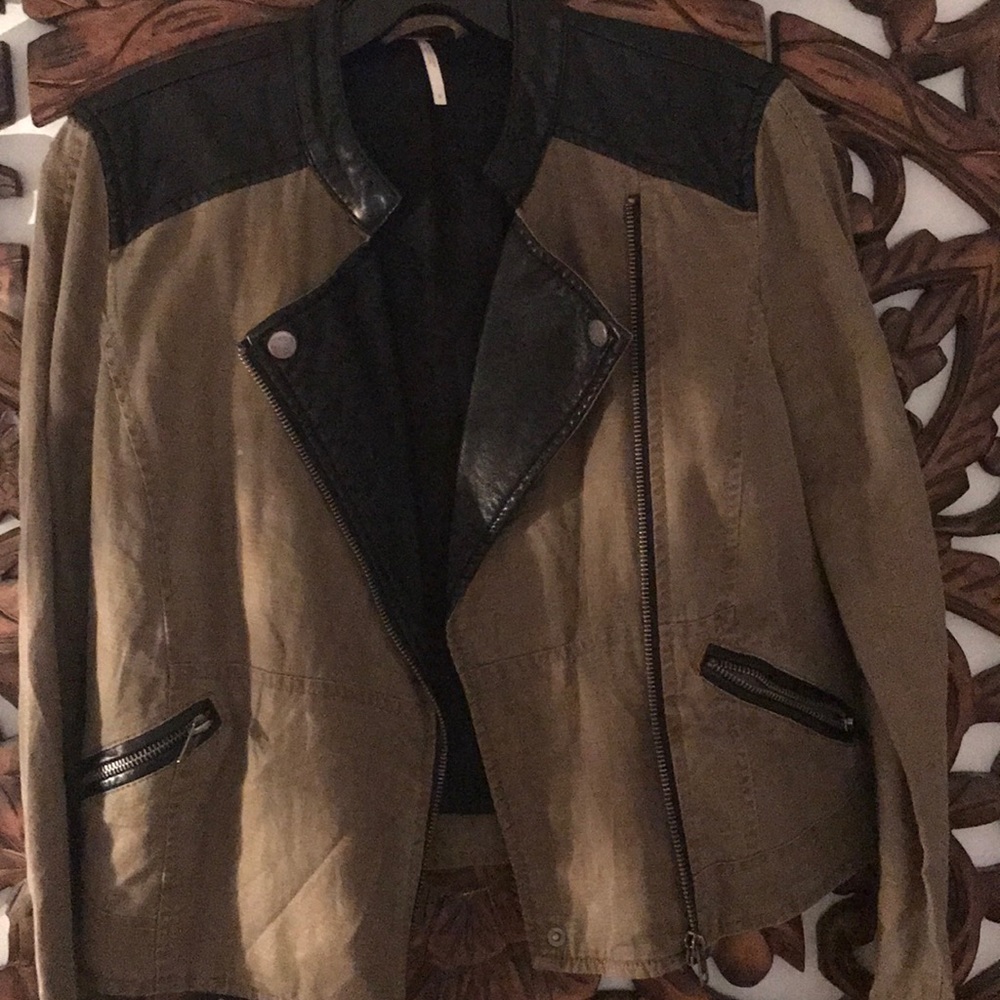 Free People Military Jacket